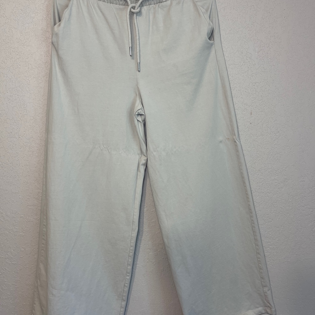 Zara Cream Track Pants